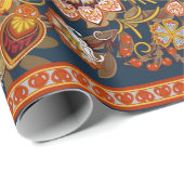  paisleybandafdruk, halsdoek of k cadeaupapier (Rol Hoek)