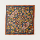 paisleybandafdruk, halsdoek of k wandkleed (Voorkant (horizontaal))