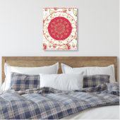 PaisleyOfBliss - Gekapt canvas Afdruk (Insitu (Slaapkamer))