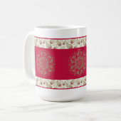 PaisleyOfBliss - Koffie, Mok van thee, beker (Voorkant links)