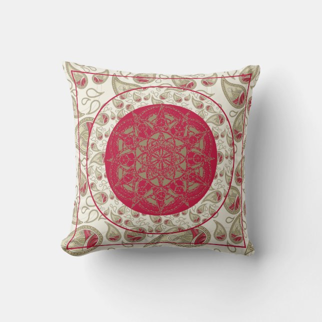 PaisleyOfBliss - Pillow Kussen (Voorkant)