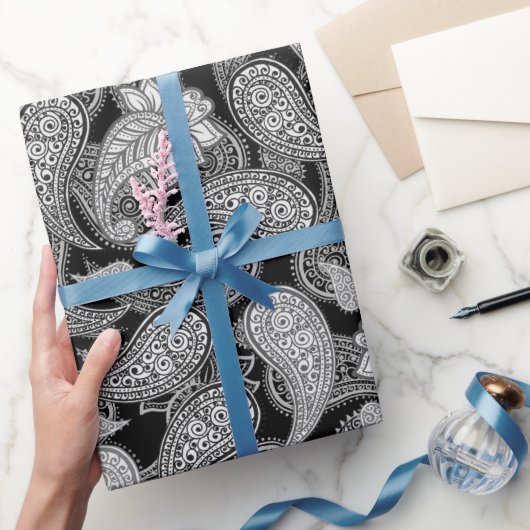 Paisleypatroon cadeaupapier (Geschenken)