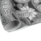 Paisleypatroon cadeaupapier (Rol Hoek)