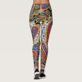 paisleypatroon leggings (Achterkant)