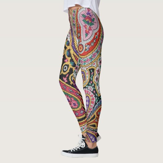 paisleypatroon leggings (Links)