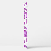 Paisleypatroon, violet, paars en wit Case-Mate iPhone case (Achterkant / Rechts)