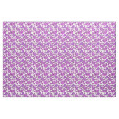 Paisleypatroon, violet, paars en wit stof (Yard (91,4 cm))