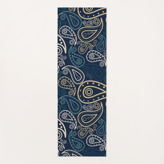 paisleypatroon yogamat (Voorkant)