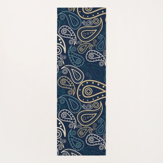 paisleypatroon yogamat (Achterkant)