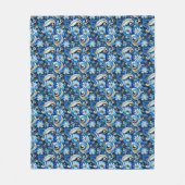Paisleyprint fleece deken (Voorkant)