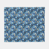 Paisleyprint fleece deken (Voorkant (Horizontaal))