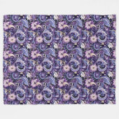 Paisleyprint fleece deken (Voorkant (Horizontaal))
