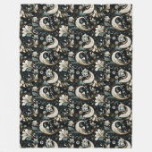 Paisleyprint fleece deken (Voorkant)