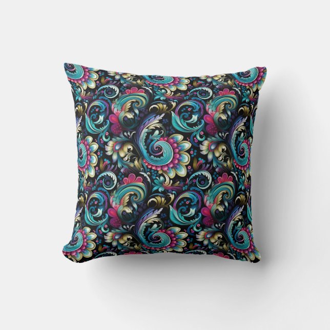 Paisleyprint Kussen (Voorkant)