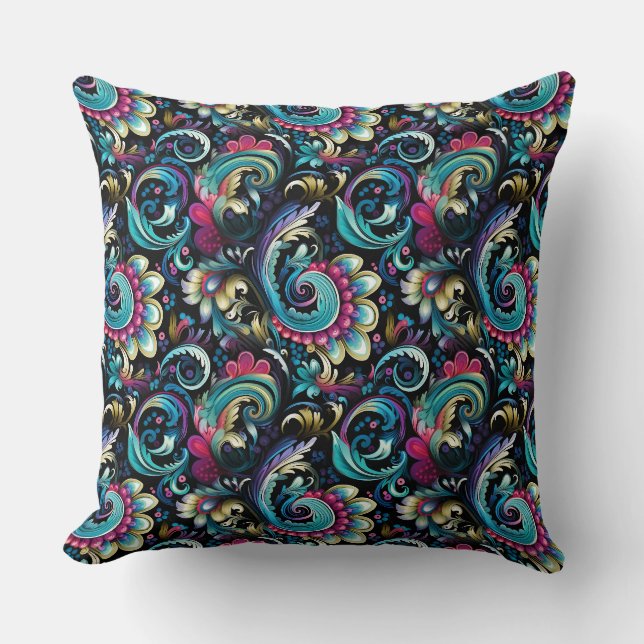 Paisleyprint Kussen (Voorkant)