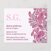 Paisleys Elegant Flyer (Achterkant)