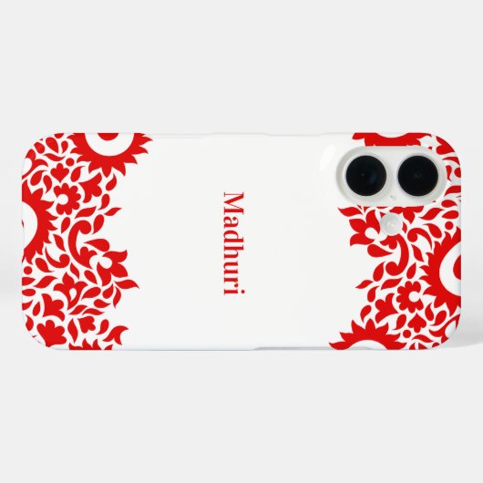 Paisleys Indian Case-Mate iPhone Case (Achterkant (horizontaal))