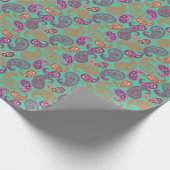 Paisleys Pattern Cadeaupapier (Hoek)
