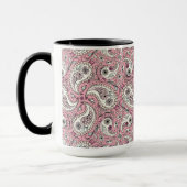 Paisleyvogels in het roze van baby mok (Links)