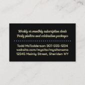 paisleyvorken - cateringbedrijf c visitekaartje (Achterkant)