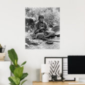 Paiute Basket Maker: 1902 Poster (Thuiskantoor)