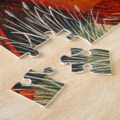 Paiute Basket Puzzle Legpuzzel (Zijkant)