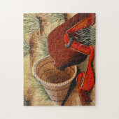 Paiute Basket Puzzle Legpuzzel (Verticaal)