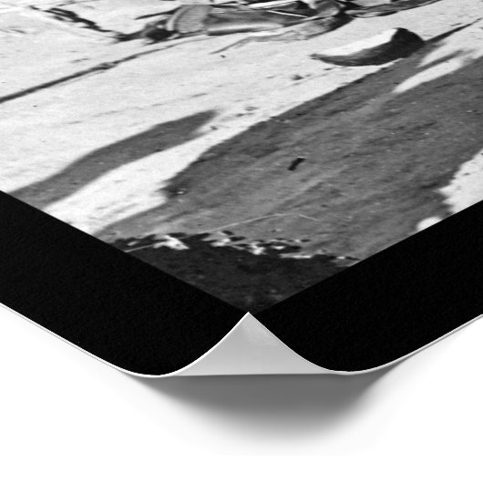 Paiute Indian Adobe House 1912 Poster (Hoek)