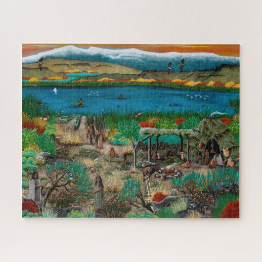 Paiute Village Puzzle Legpuzzel (Horizontaal)