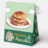 Pajama en pannenkoeken cadeautas bedankdoosjes (Achterkant)
