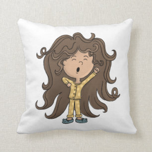 Pajama girl Pillow Kussen