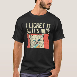 Pajama Ice Cream Party Cat Funny, die ik heb geaut T-shirt