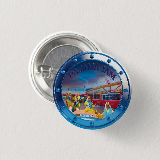 Pajama Jam Button (Voorkant /achterkant)