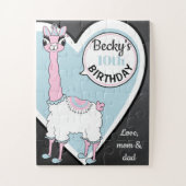 Pajama Llama Jigzaag Puzzle Legpuzzel (Verticaal)