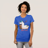 Pajama Llama T-shirt (Voorkant volledig)