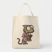 Pajama Monkey Canvas tas (Voorkant)