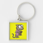 Pajama Monkey Sleutelhanger (Voorkant)