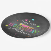 Pajama Party Birthday Papieren Bordje (Gekanteld)