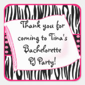 Pajama Party Pinks Sticker (Voorkant)