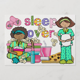 Pajama Party / Slaap over - SRF Kaart