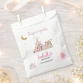 Pajama Party Sleepover Party Bedankzakje (Geknipt)