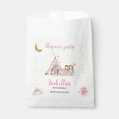 Pajama Party Sleepover Party Bedankzakje (Voorkant)