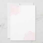 Pajama Party Sleepover Party Waterverf Save The Date (Achterkant)