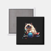 Pajama Ragdoll Cat Perfect For Cat Lovers! For Men Magneet (Voorkant / Achterkant)