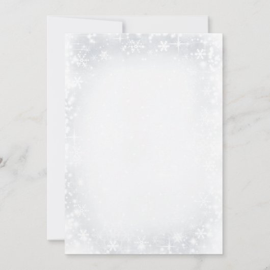 Pajama Sleepover kerstfeest Kaart (Achterkant)