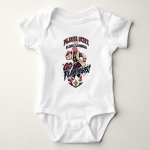 Pajama State Fleece Flamingos Grafisch Romper