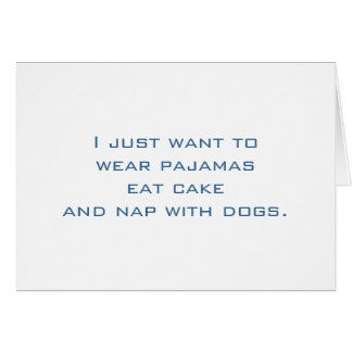 Pajama's, Cake, Nap, Honden