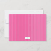 Pajamas en Pancakes Birthday Party Dank je Bedankkaart (Achterkant)