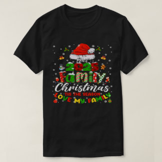 Pajamas Outfit Family Matching Christmas 2025 T-shirt