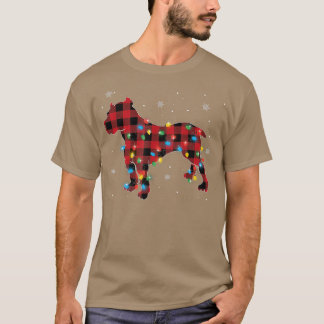 Pajamas Red Buffalo Pitbull Hondenliefhebbers T-shirt